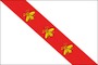 Włoska flaga regionalna. Region Toscany . 30x45 cm - Kod. 35.425.02 5
